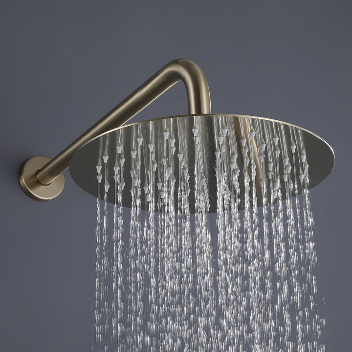 10 inch Concealed Installation Stainless Steel SPA Shower Faucet Set