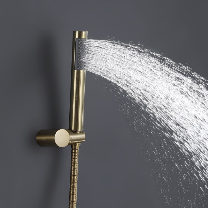 10 inch Concealed Installation Stainless Steel SPA Shower Faucet Set