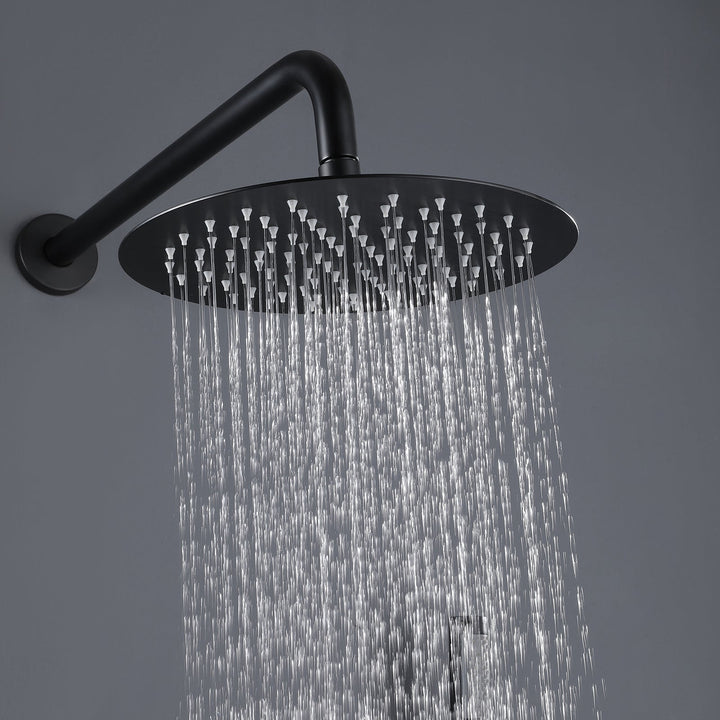 10 inch Concealed Installation Stainless Steel SPA Shower Faucet Set