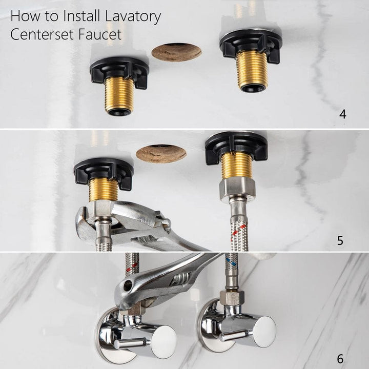 widespread bathroom faucets