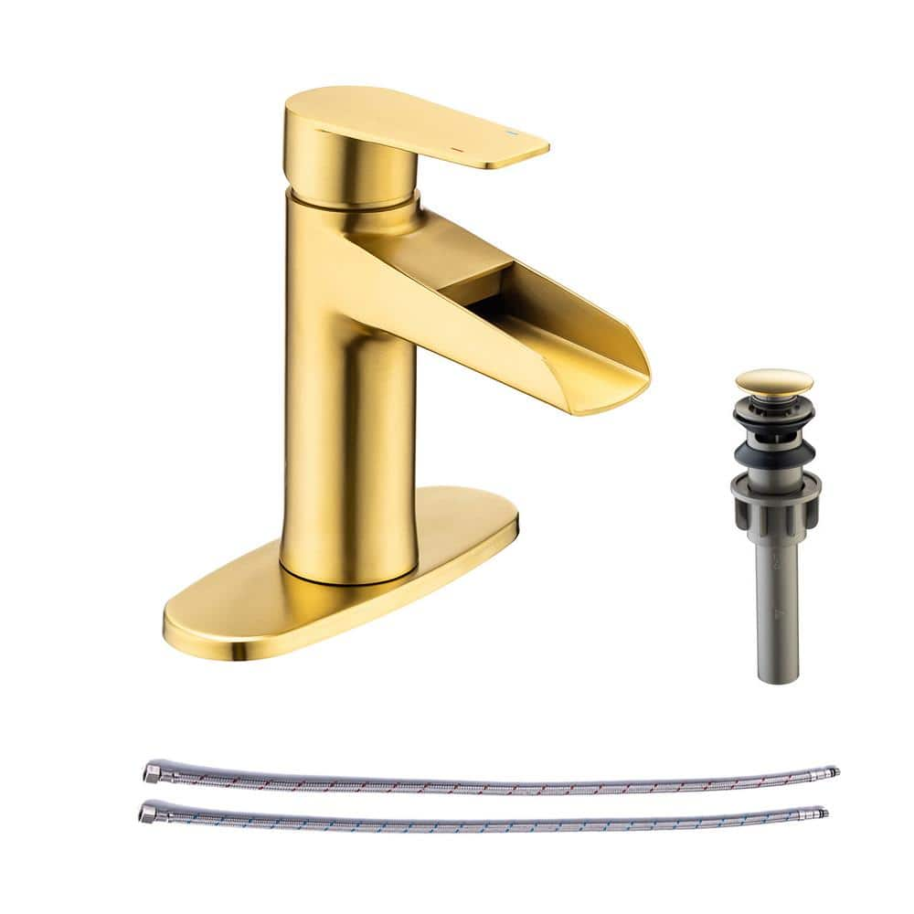 one handle bathroom faucet