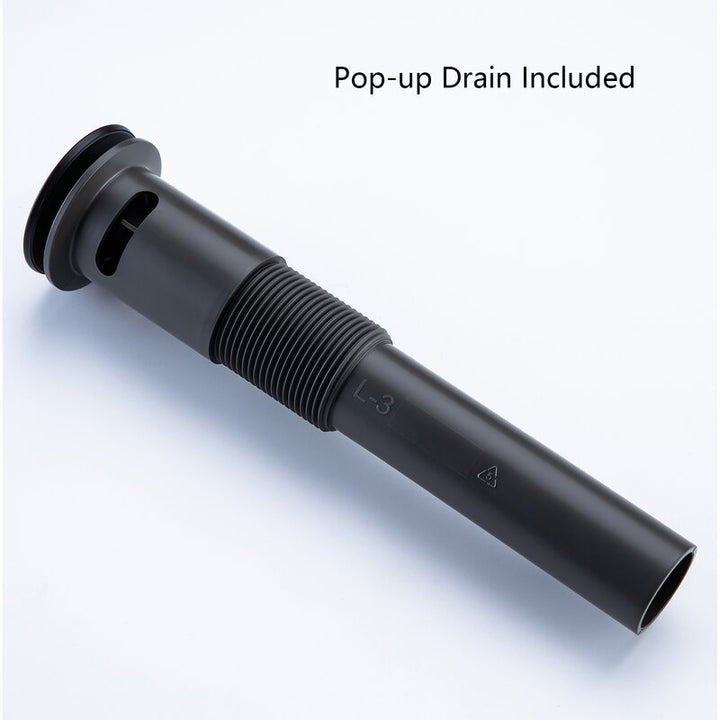 Centerset Faucet 2-handle Bathroom Faucet with Drain Assembly