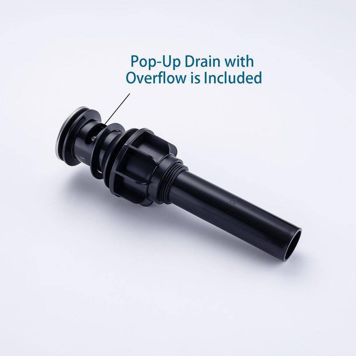 8 in. Widespread Double Handle Bathroom Faucet with Drain Assembly