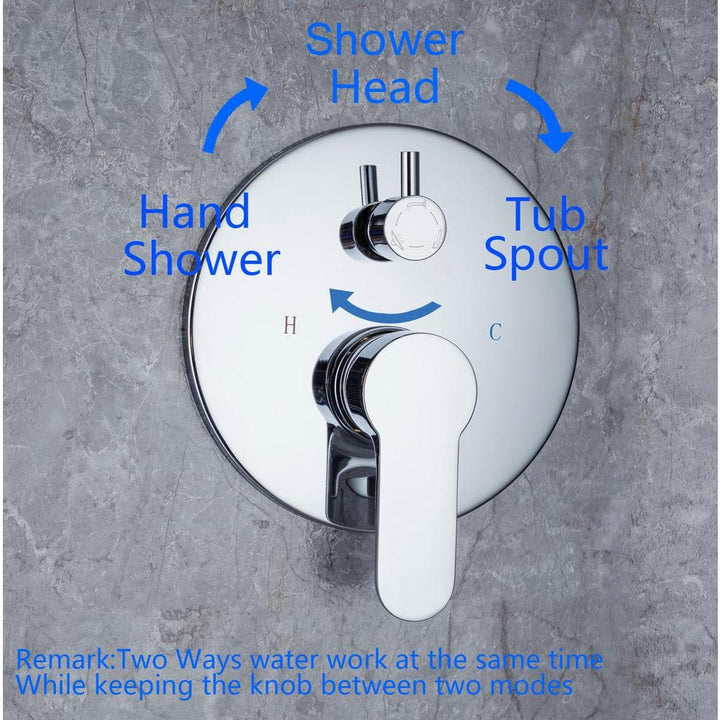 luxury shower system
