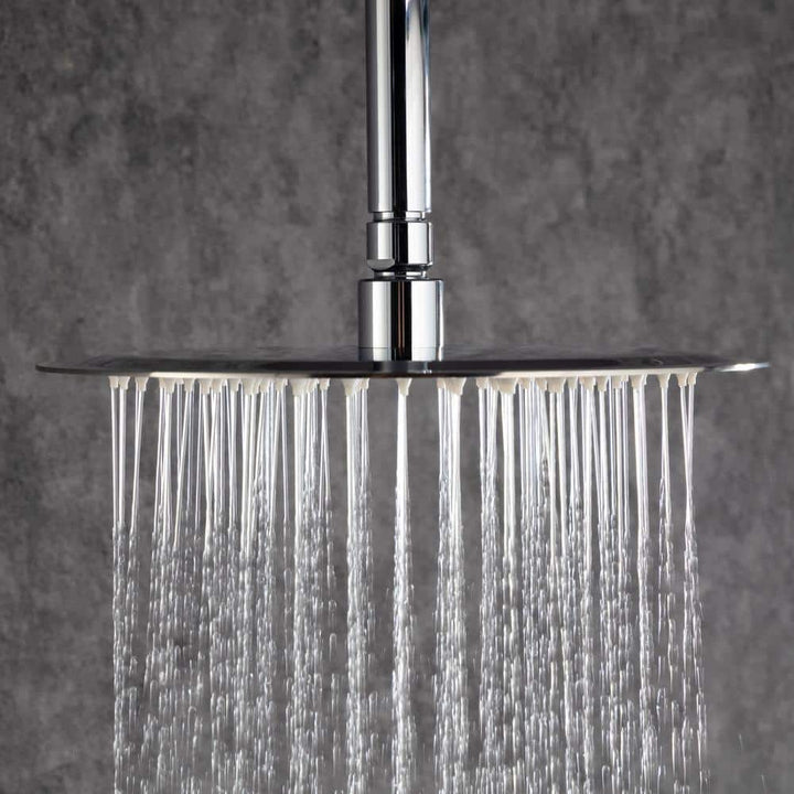 Ceiling Single-Handle 3-Spray Round High Pressure Shower Faucet with 10 in. Shower Head