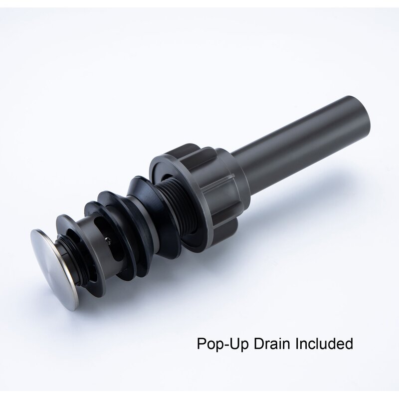 Centerset Faucet 2-handle Bathroom Faucet with Drain Assembly