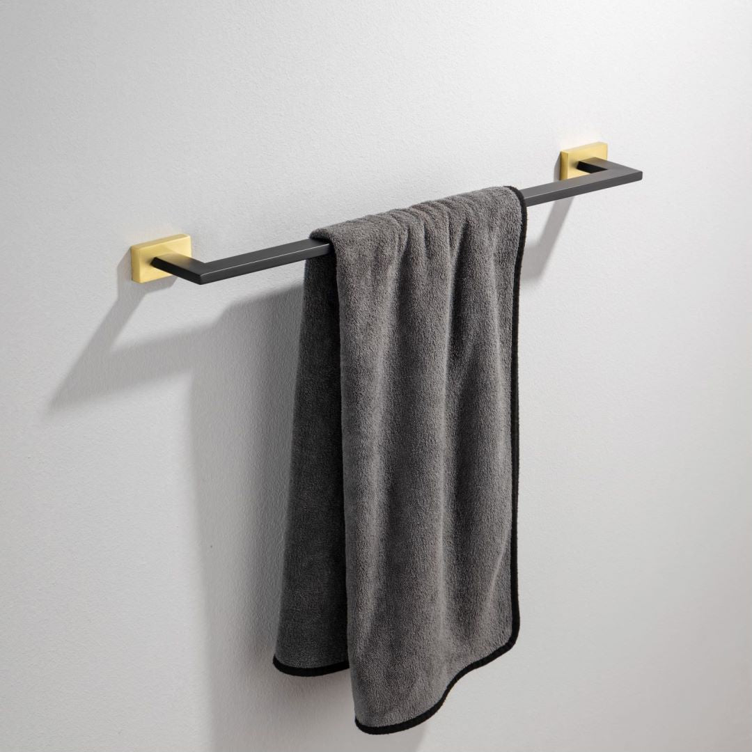 5-Piece Bathroom Hardware Accessories Set, Include 24 Inch Towel Bar, Toilet Paper Holder, Hand Towel Rack, 2 Towel Hooks