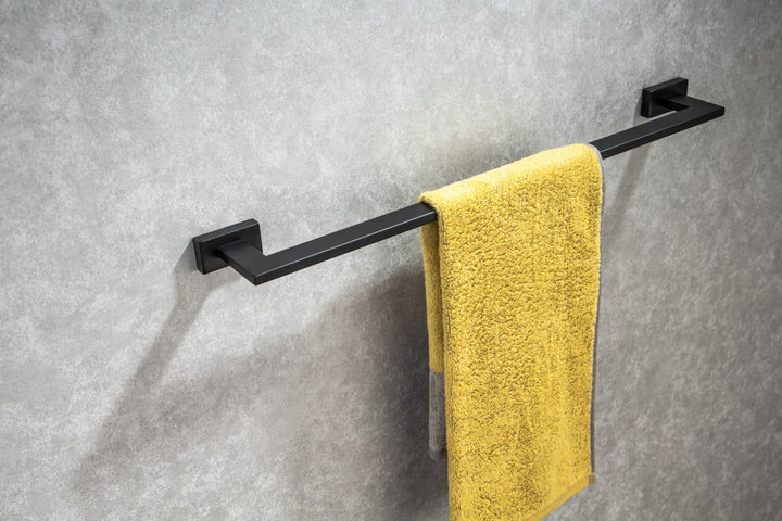 5-Piece Bathroom Hardware Accessories Set, Include 24 Inch Towel Bar, Toilet Paper Holder, Hand Towel Rack, 2 Towel Hooks
