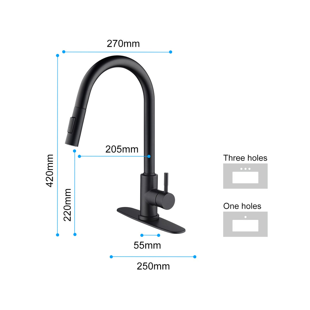 Touch Kitchen Faucet with Pull Down Sprayer