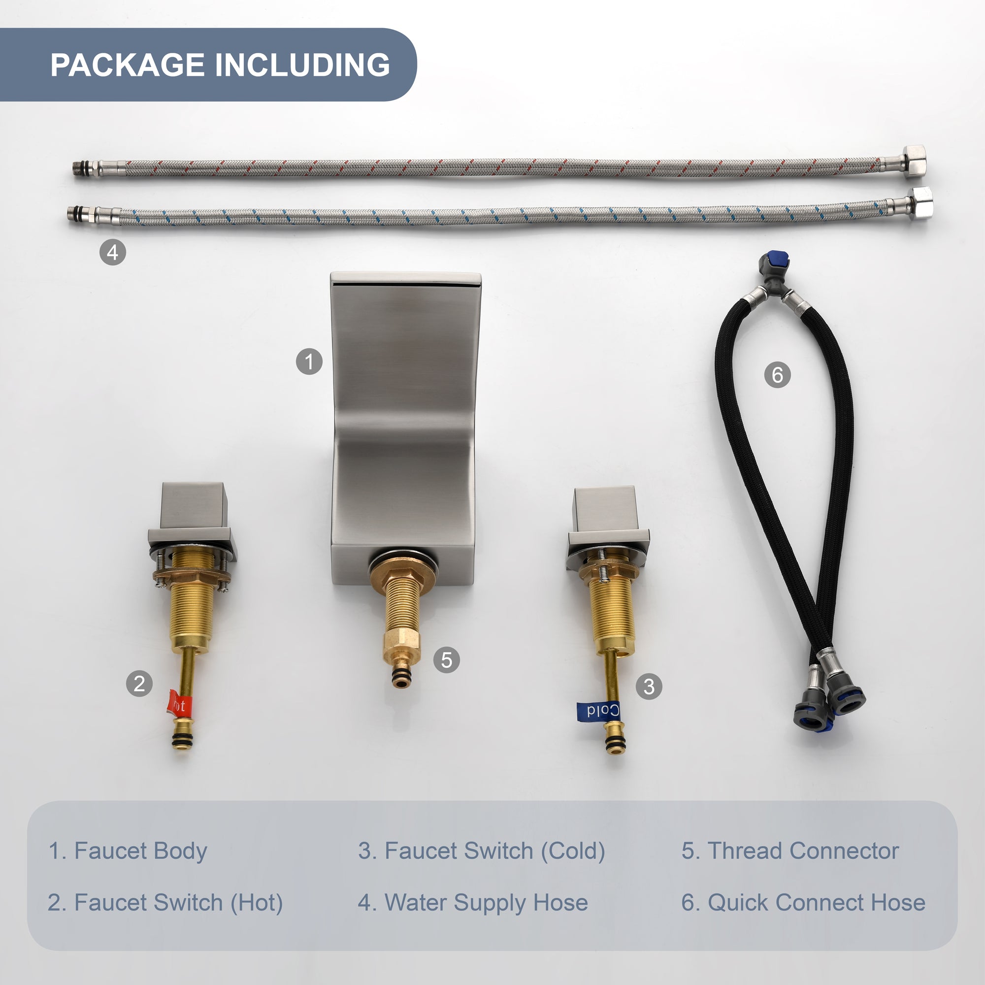 wall mounted bathroom faucets