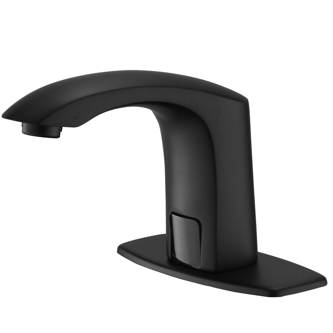 Automatic Sensor Touchless Bathroo Faucet With Deck Plate