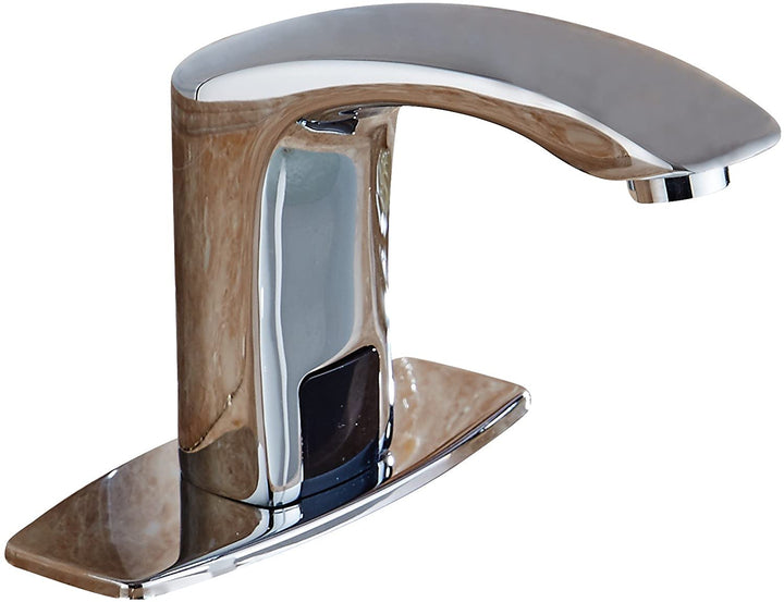 Automatic Sensor Touchless Bathroo Faucet With Deck Plate