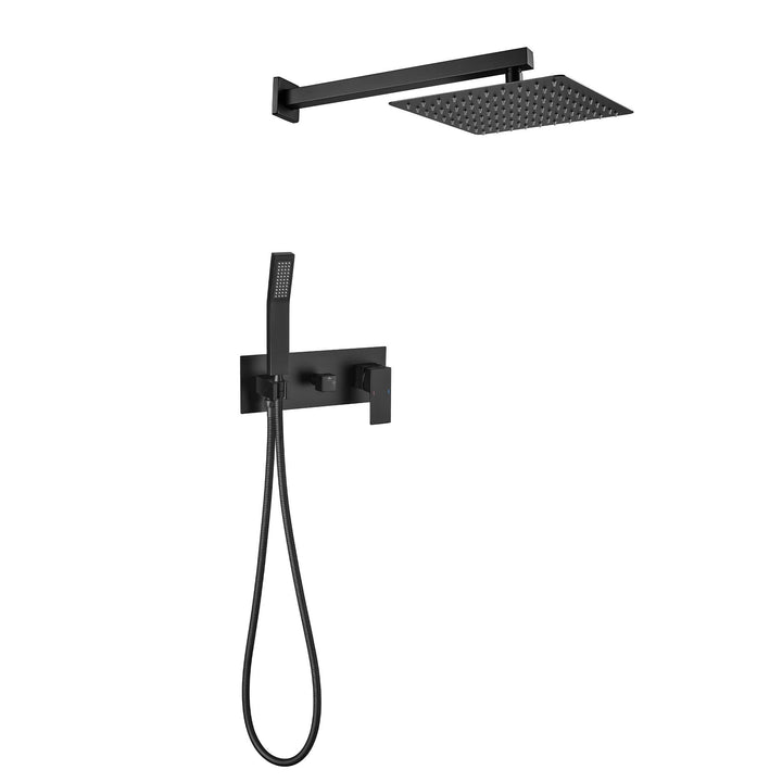 10 Inch Rainfall Shower Head with Handheld Sprayer