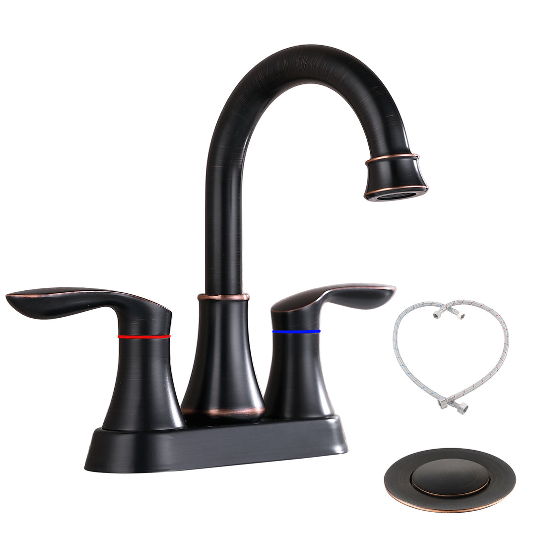 double lever bathroom faucet