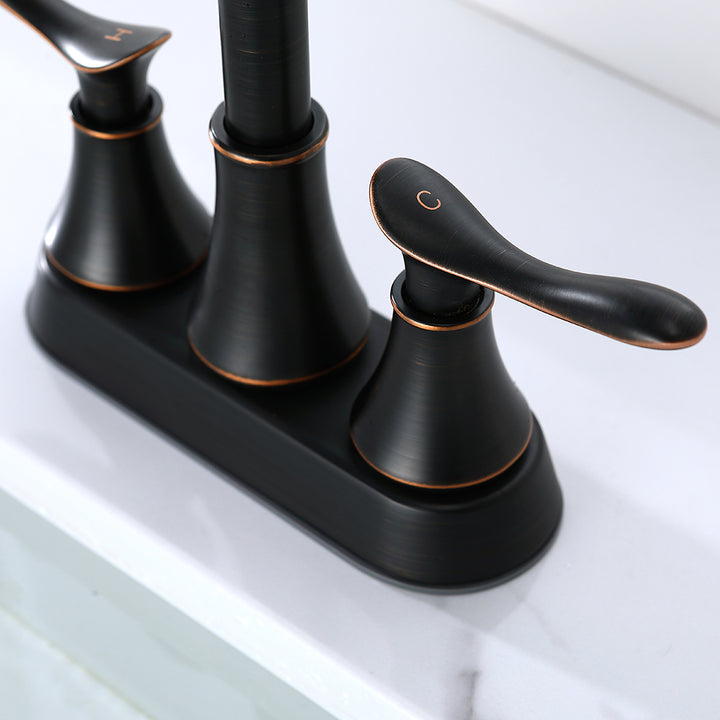 oil rubbed bronze bathroom faucet