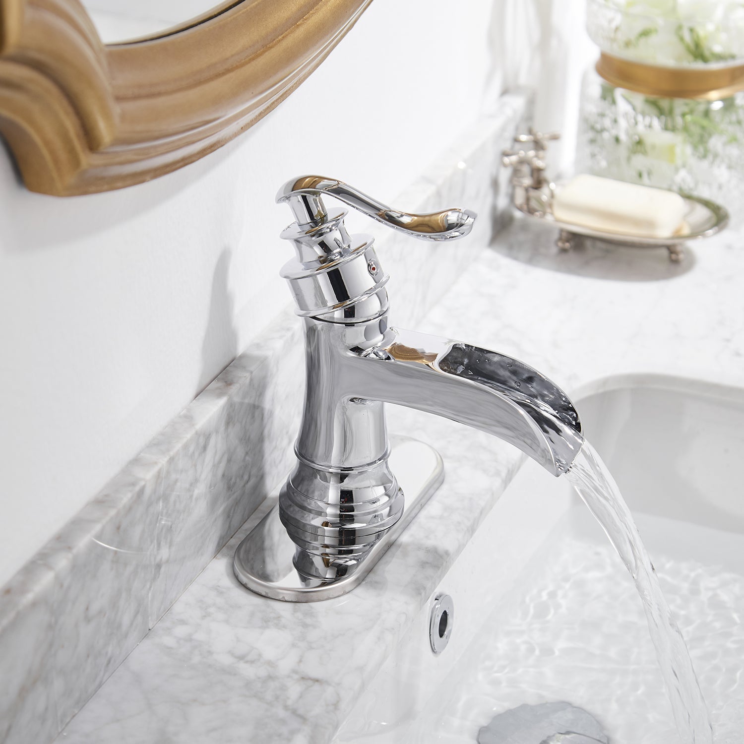 single hole bathroom faucets