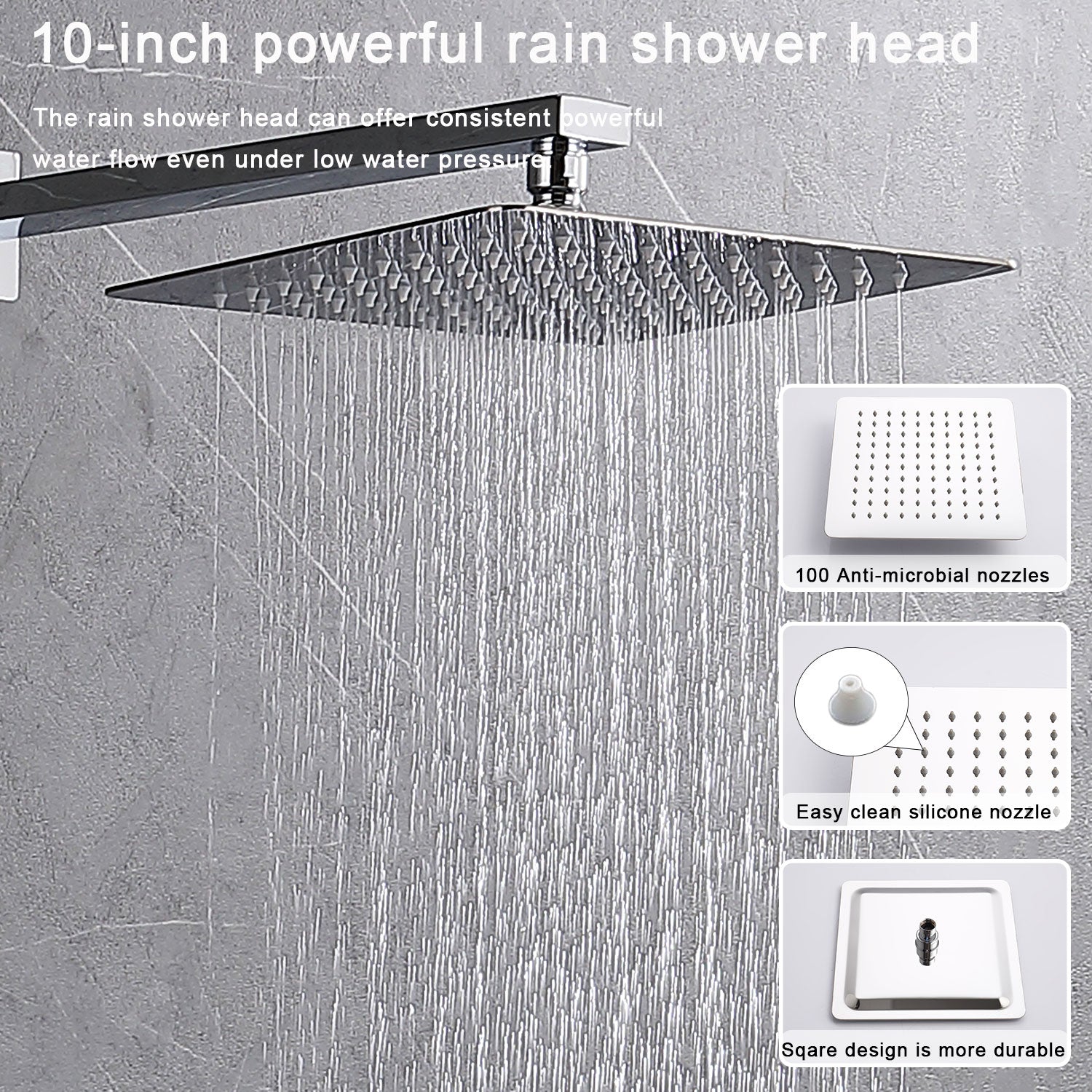 dual shower head system