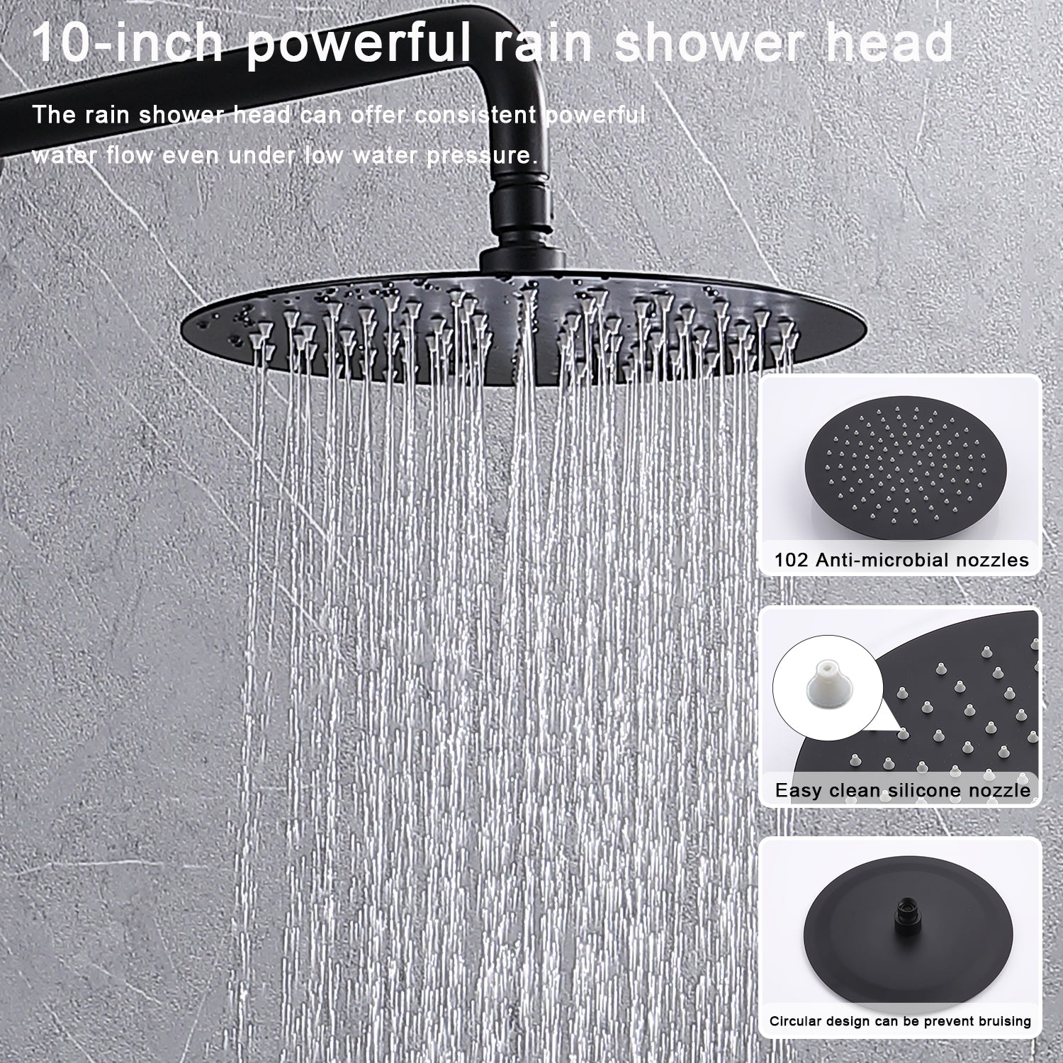 High-Pressure Shower System