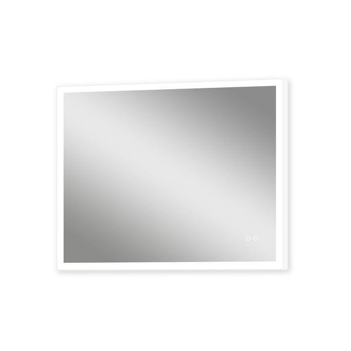 40 in. W x 32 in. H LED Lit Mirror Rectangular Fog Free Frameless Bathroom Vanity Mirror