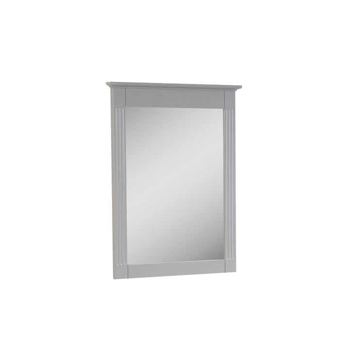 26 in. W x 33 in. H Medium Rectangular Wood Framed Wall Mount Bathroom Vanity Mirror(Set of 2)