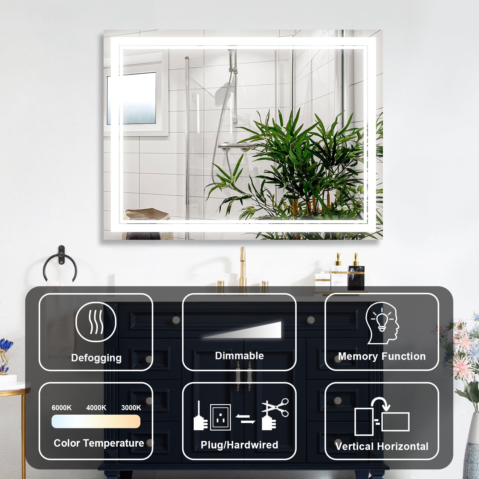 Bathroom Mirrors With Lights