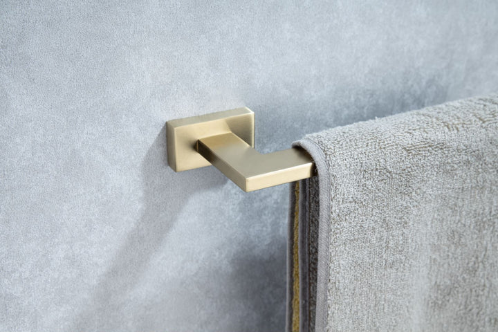 5-Piece Bathroom Hardware Accessories Set, Include 24 Inch Towel Bar, Toilet Paper Holder, Hand Towel Rack, 2 Towel Hooks