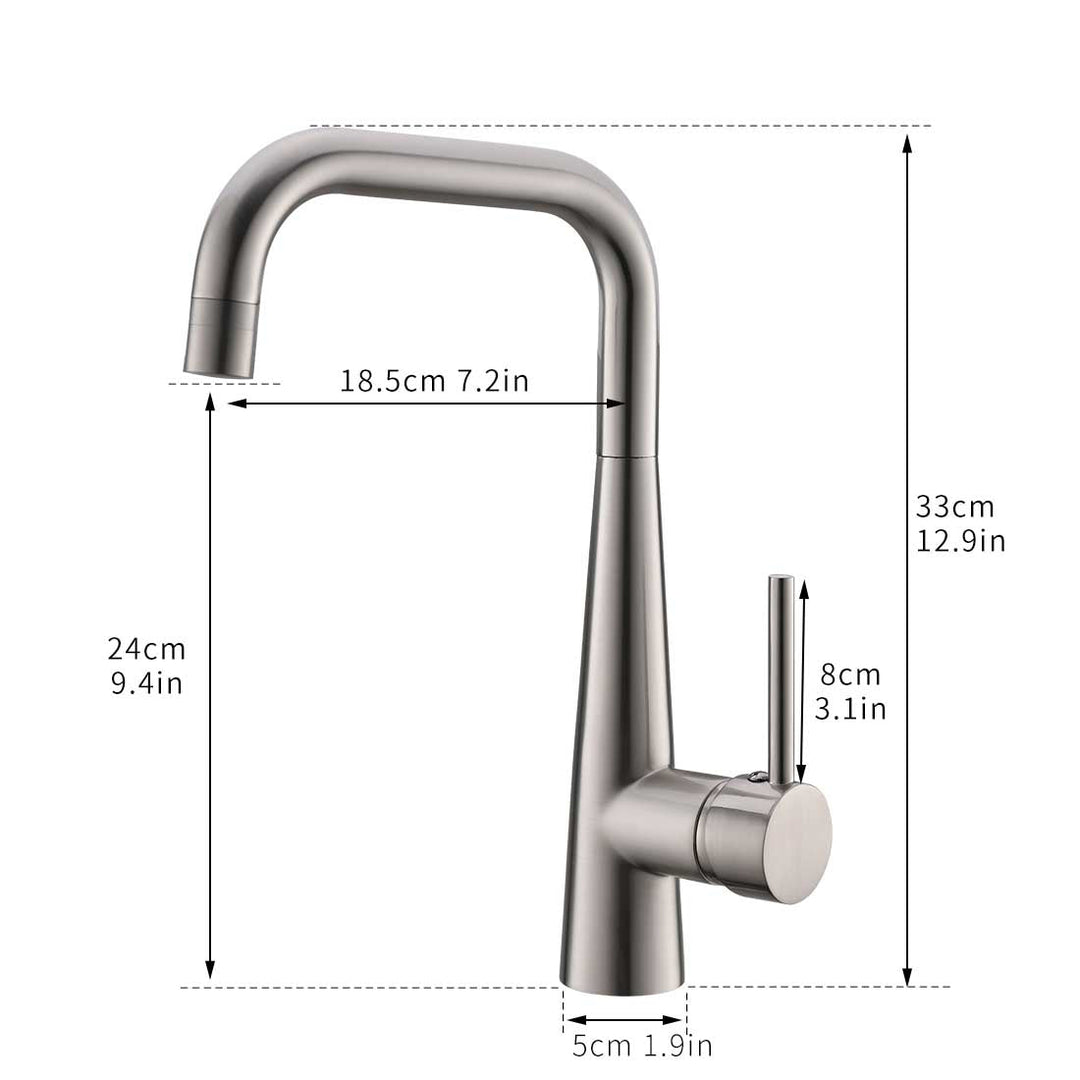 Single-Handle Standard Kitchen Faucet
