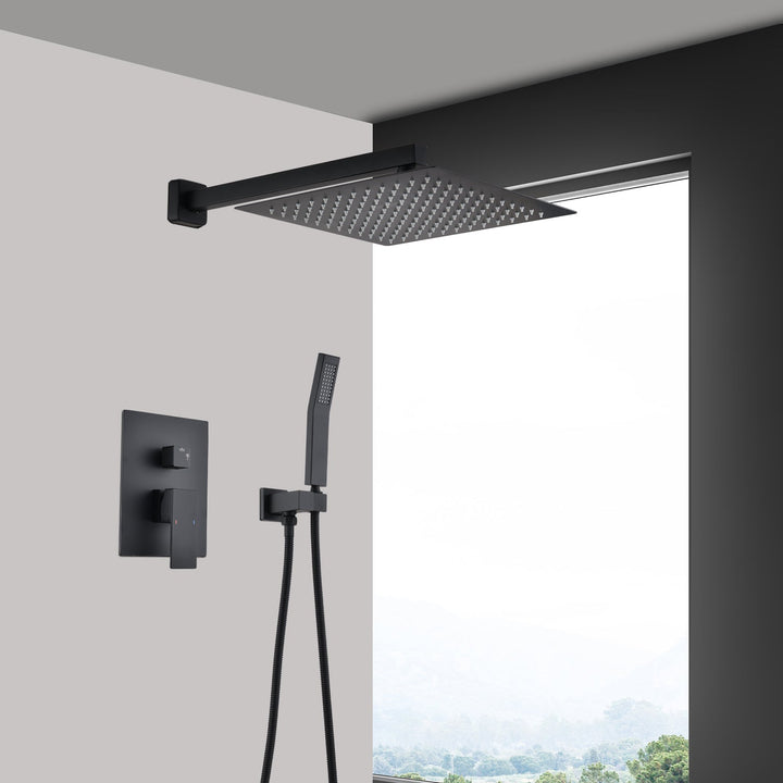 12 in. Rain Shower Head Systems Wall Mounted Shower