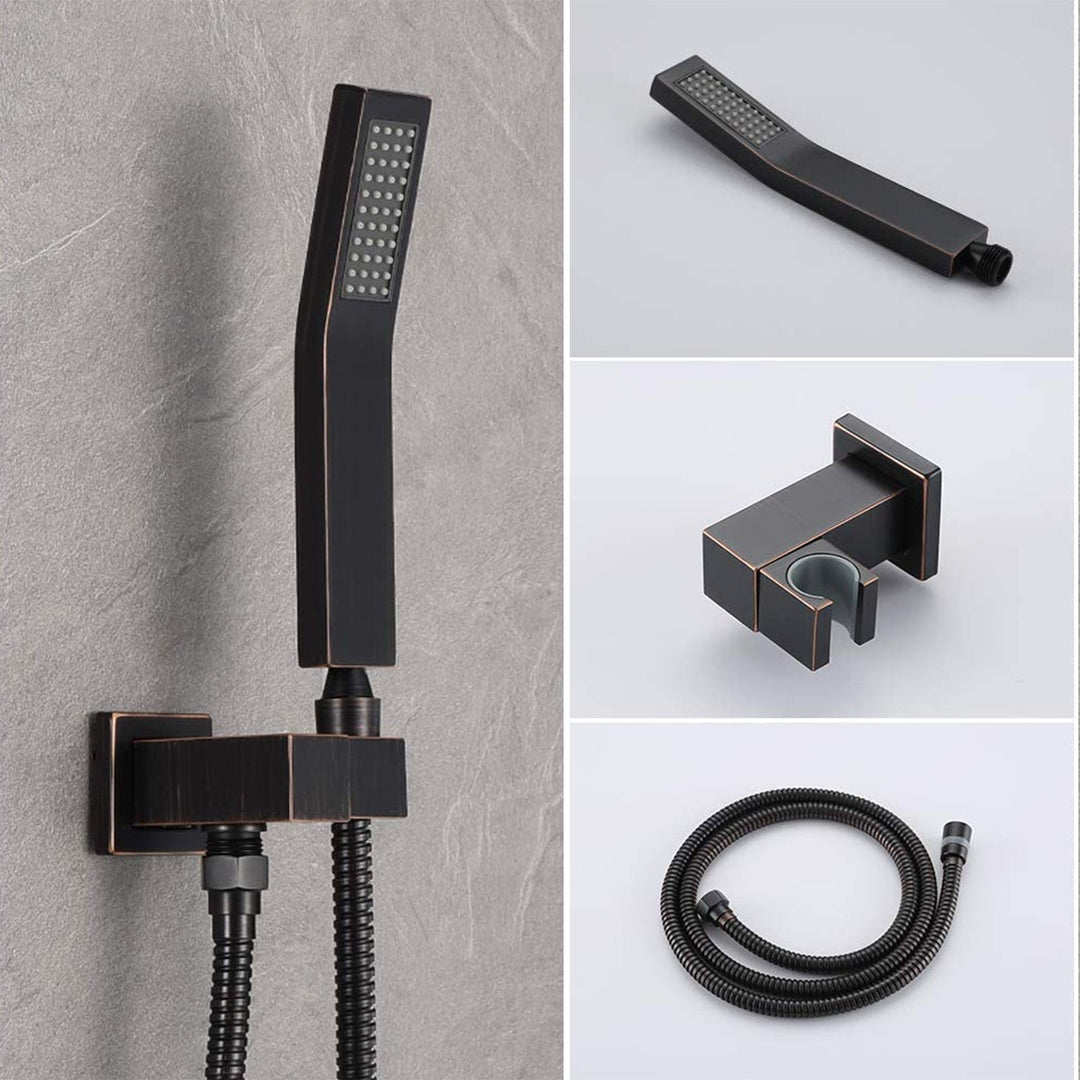 10 inch/ 12 inch/ 16 inch Shower Head and  Ceiling Mounted Shower System Combo Set with Handheld
