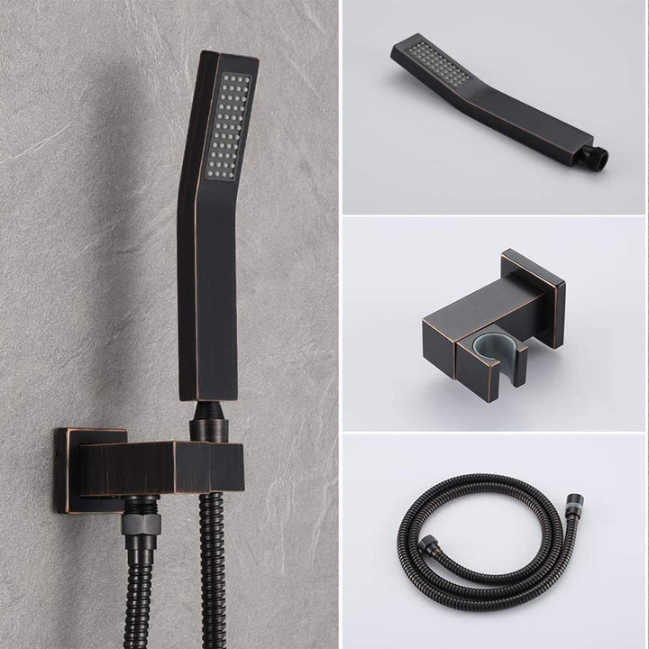 10 inch/ 12 inch/ 16 inch Shower Head and  Ceiling Mounted Shower System Combo Set with Handheld