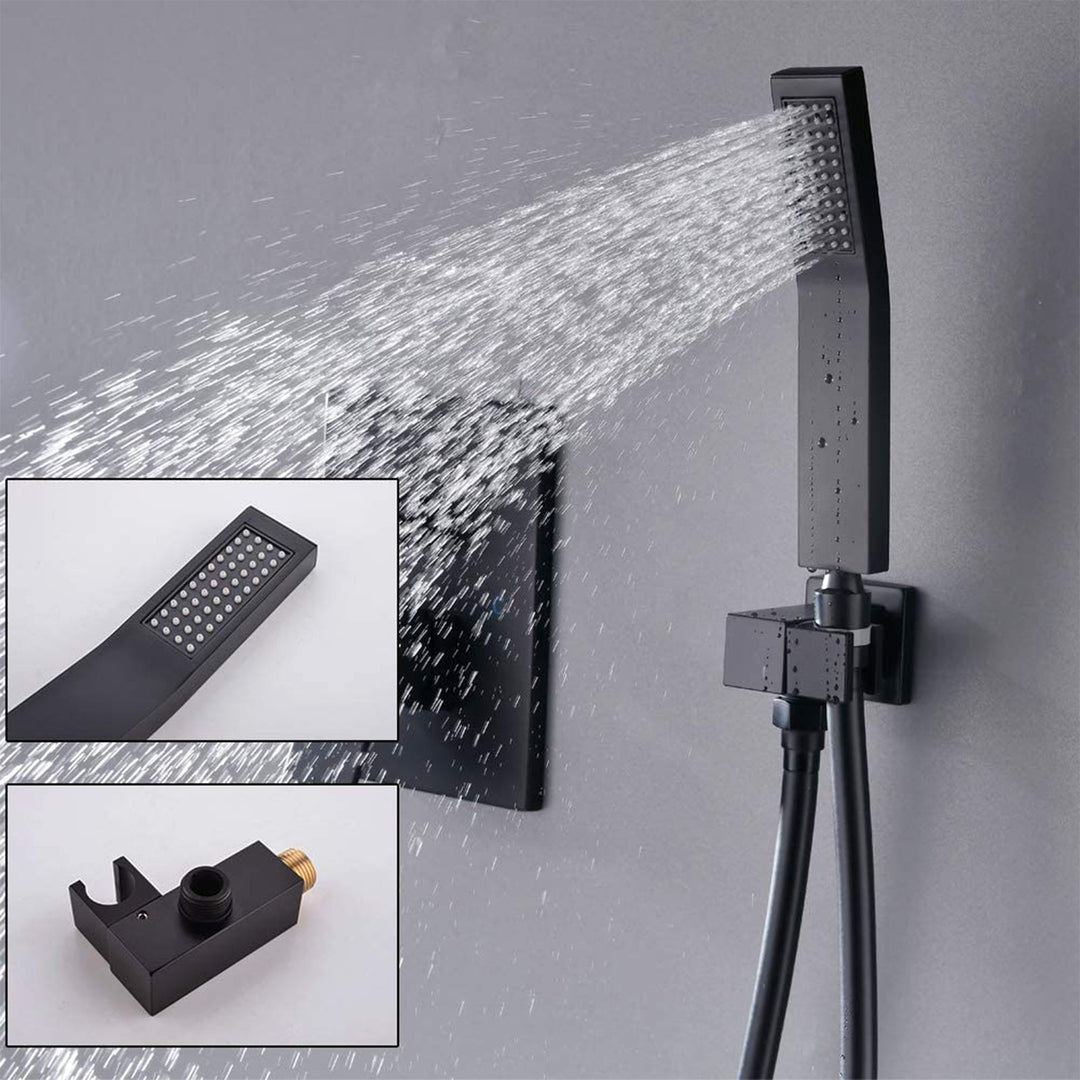 10 inch/ 12 inch/ 16 inch Shower Head and  Ceiling Mounted Shower System Combo Set with Handheld