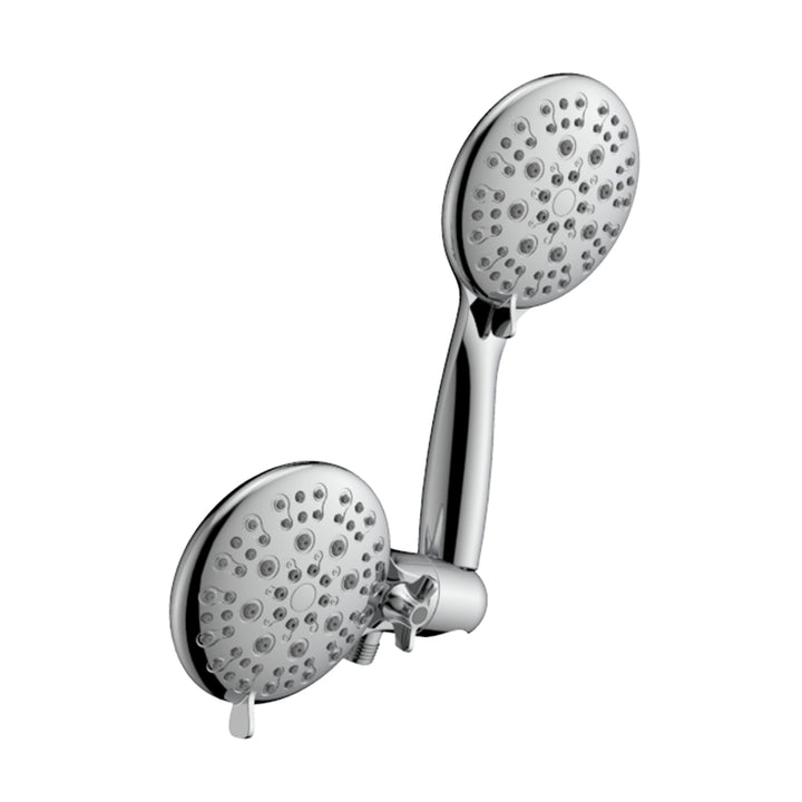 Single-Handle 6-Spray Round High Pressure Shower Faucet