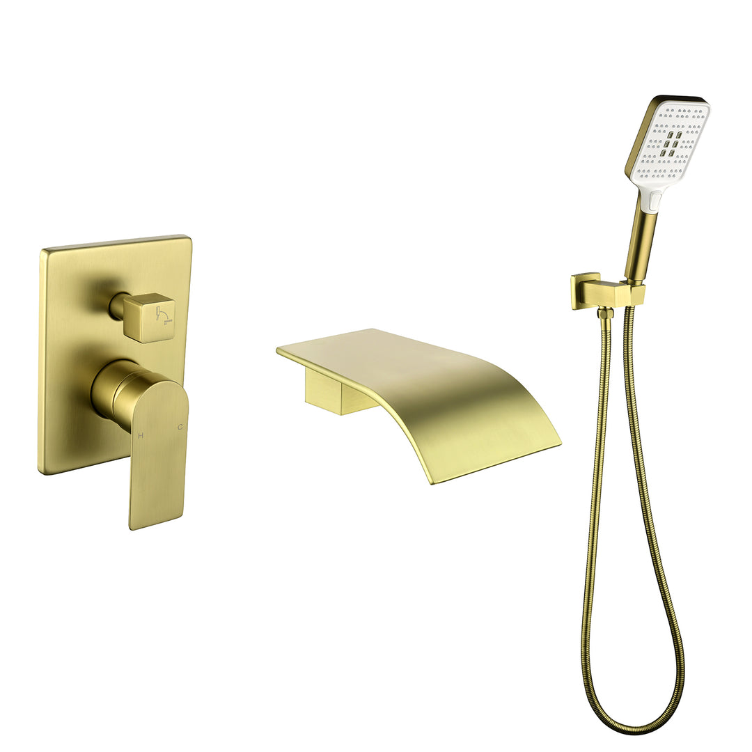 shower systems with handheld shower