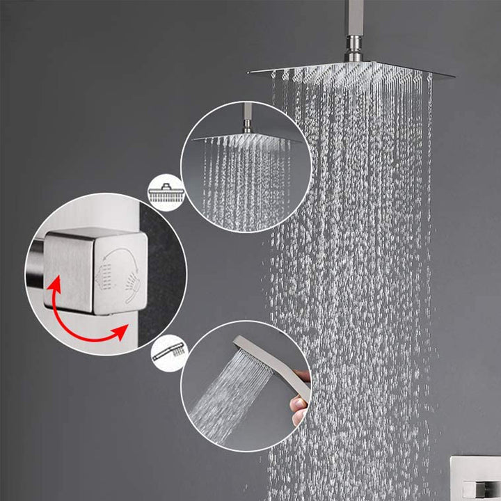 dual shower head system