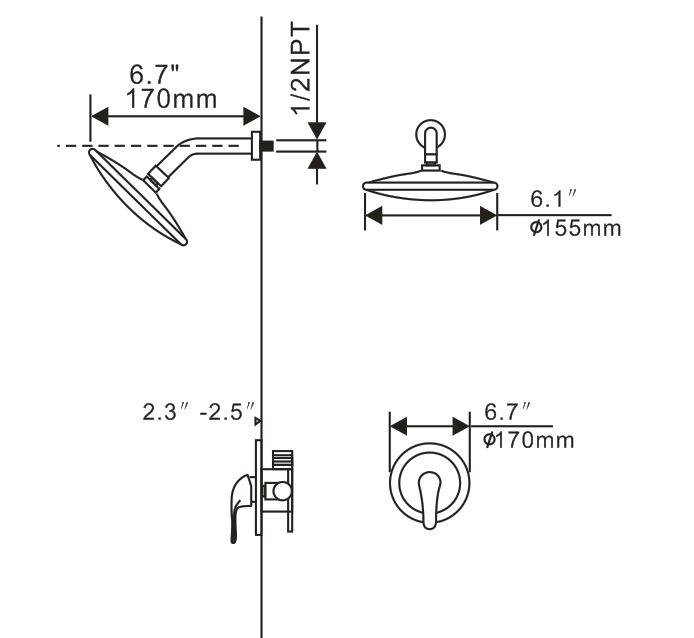 shower system