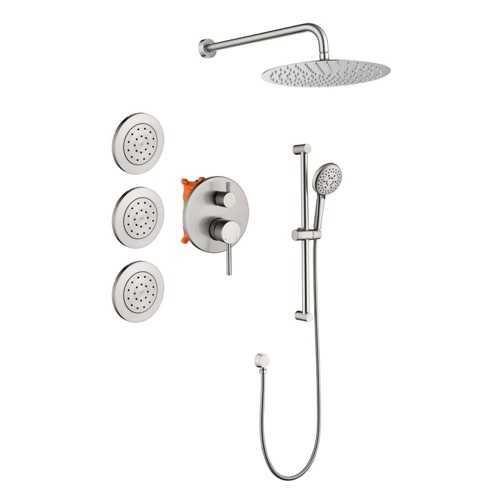 rainfall shower system