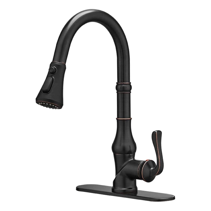 Single Handle Pull Down Spray Kitchen Faucet