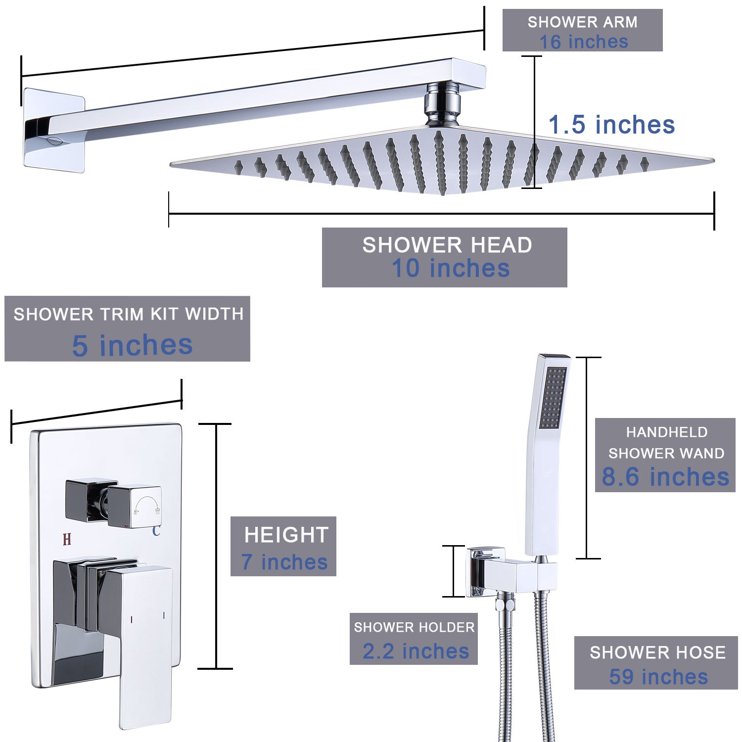 multi head shower system