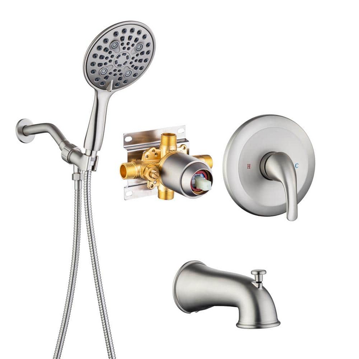 brass shower system