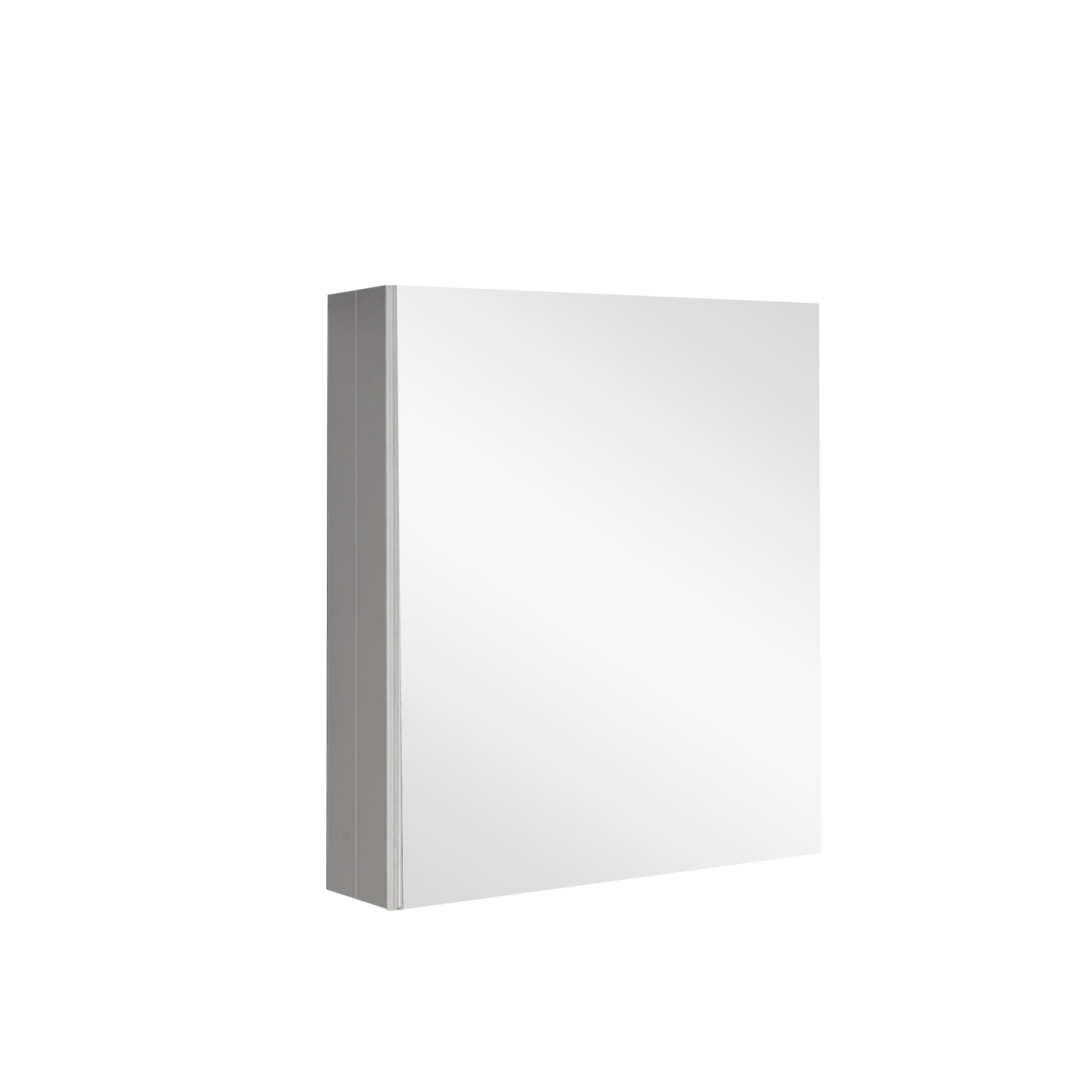 16 in. x 20 in. Frameless Recessed or Surface-Mount Beveled Single Mirror Bathroom Medicine Cabinet