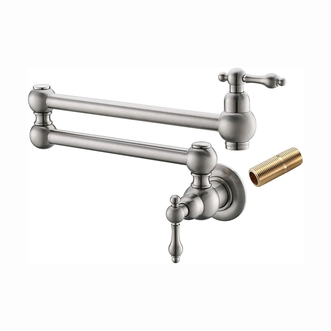 Wall Mounted Pot Filler Faucet with 2 Handles