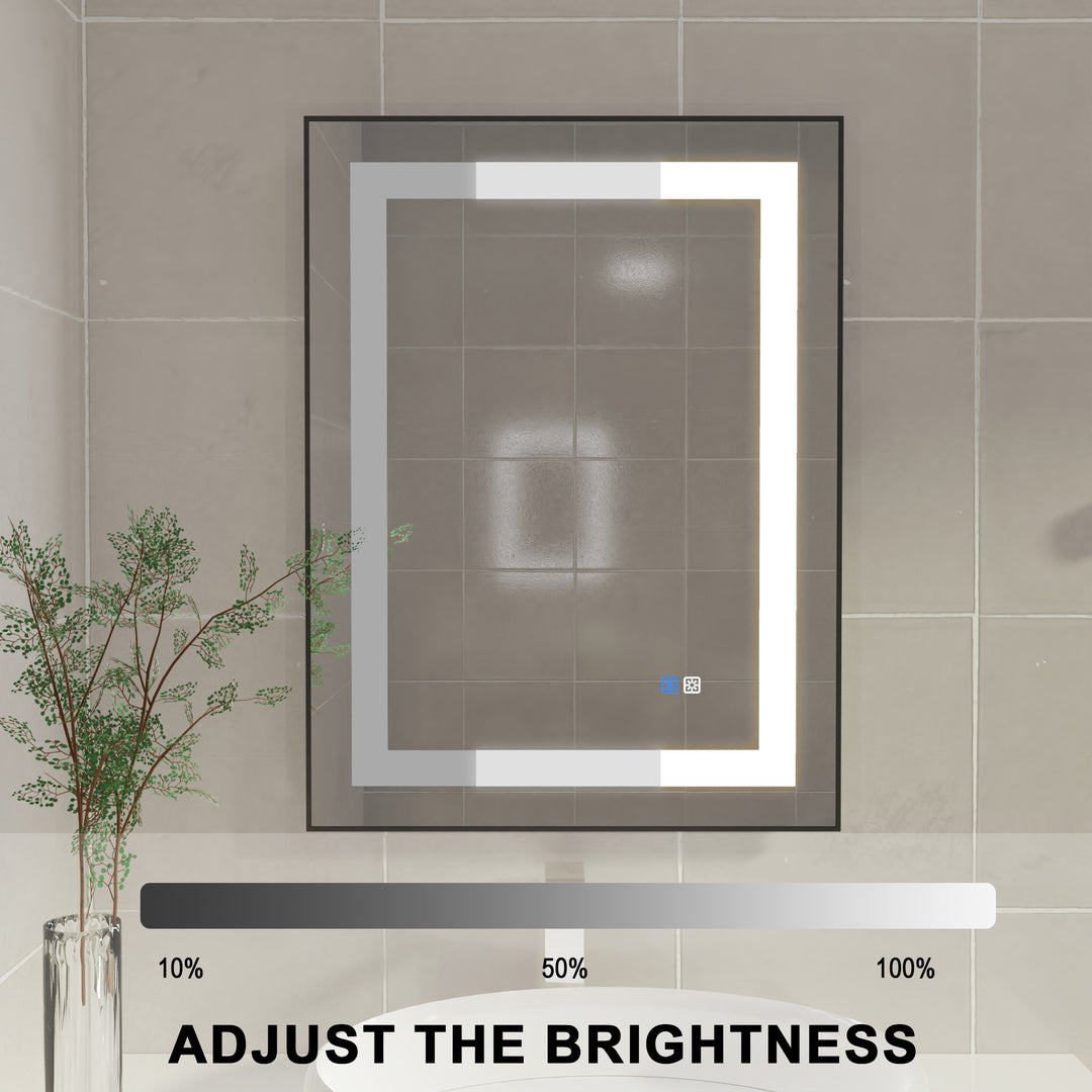 mirror led bathroom