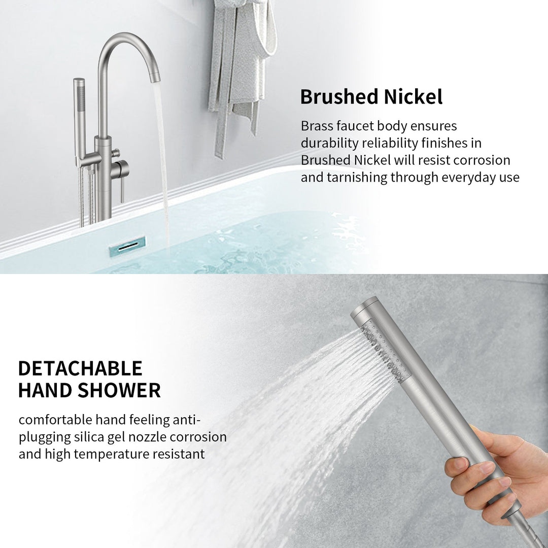 Single Handle Freestanding Bathtub Faucet