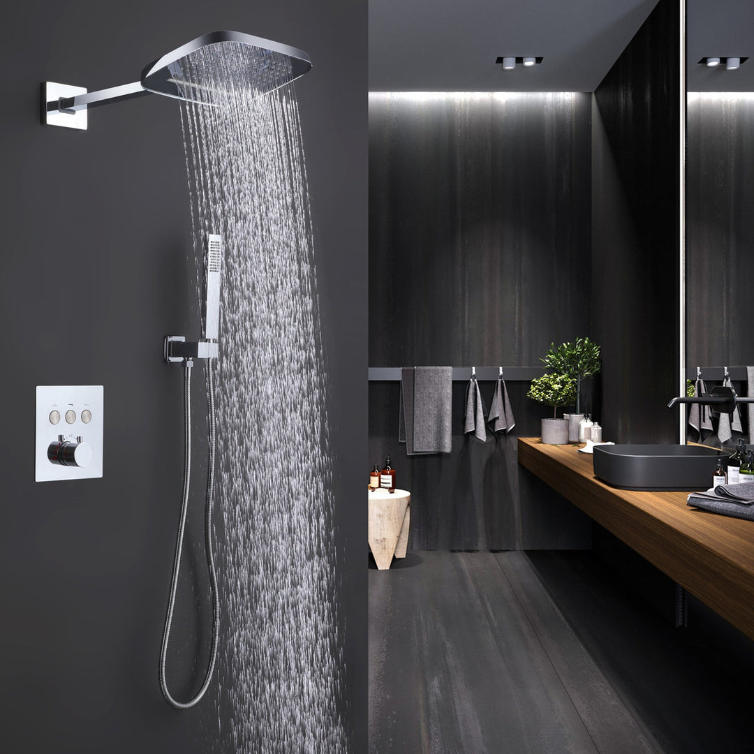 thermostatic shower systems