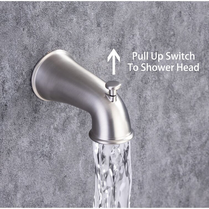 6-Spray Pressure-Balanced Shower Faucet With Rough-In Valve