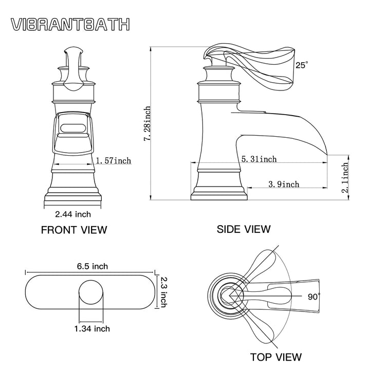 bathroom waterfall faucet