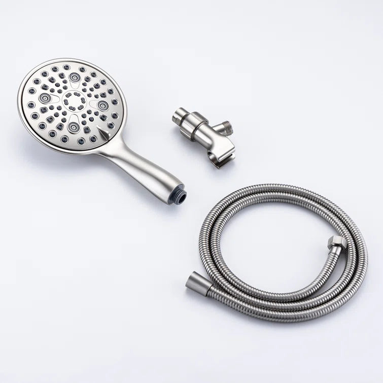 6-Spray Patterns Wall Mount 2.5 GPM 6 in. Wall Mount Handheld Shower Head