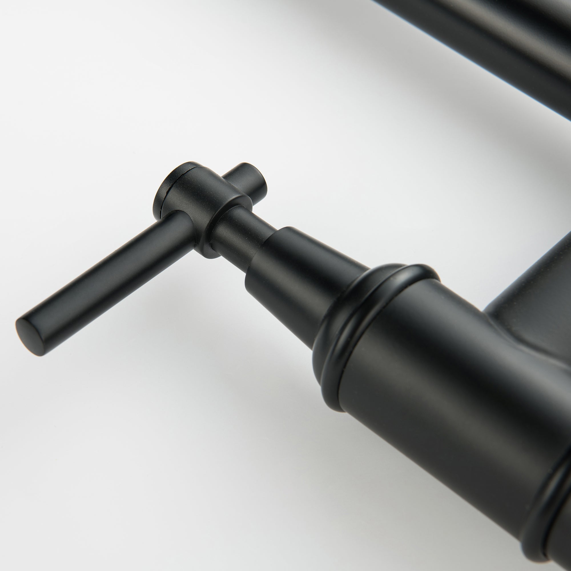 Double Handle Bridge Kitchen Sink Faucet