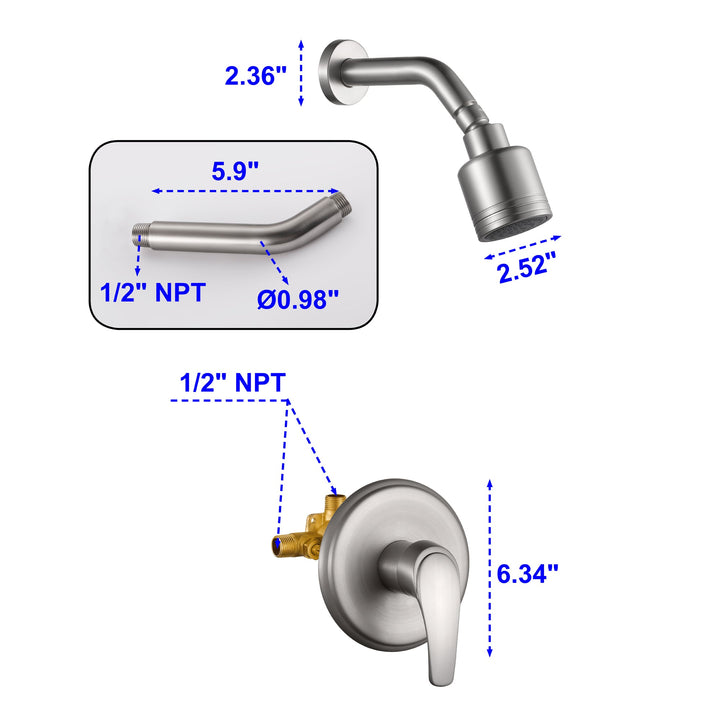 best shower head for pressure