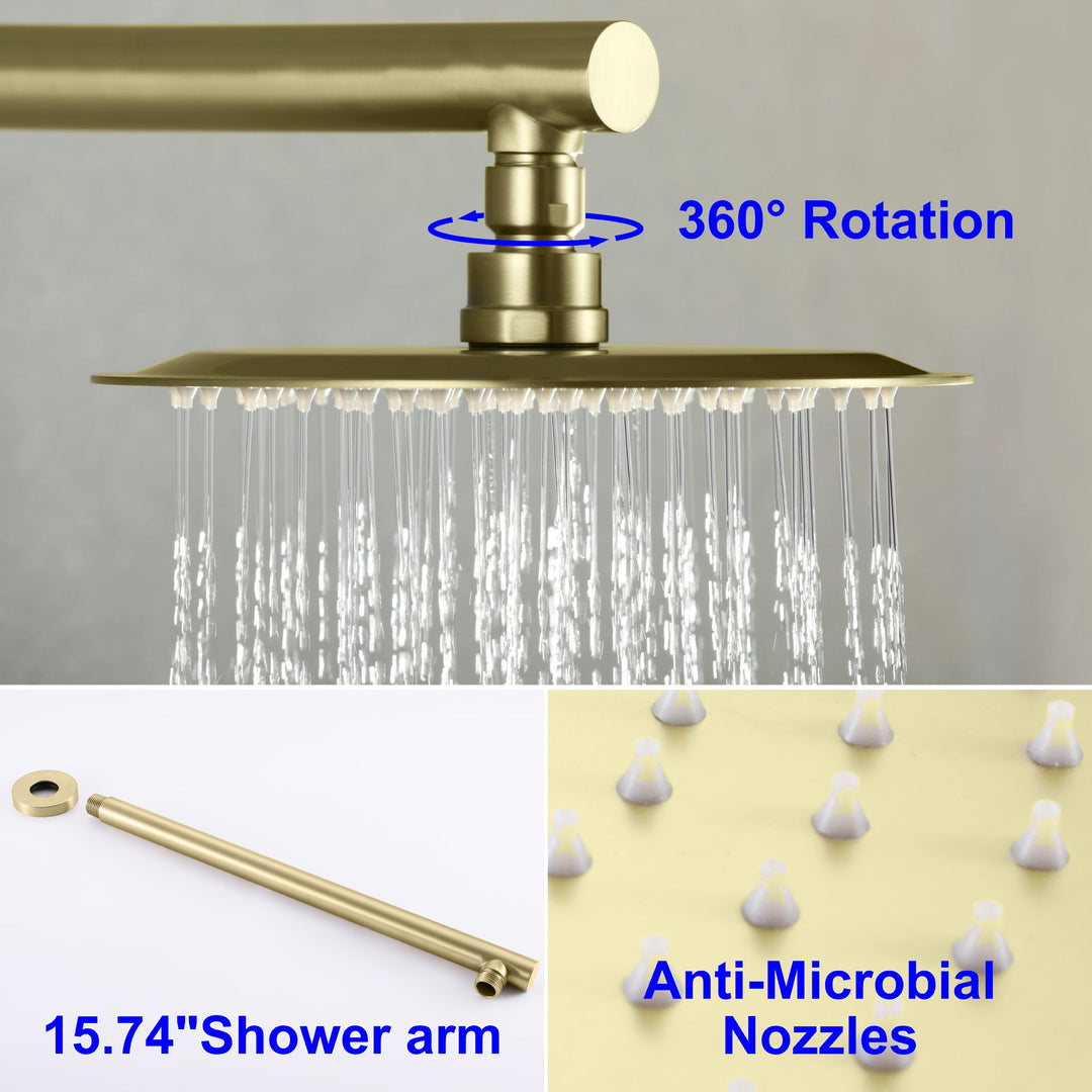 shower systems with handheld shower